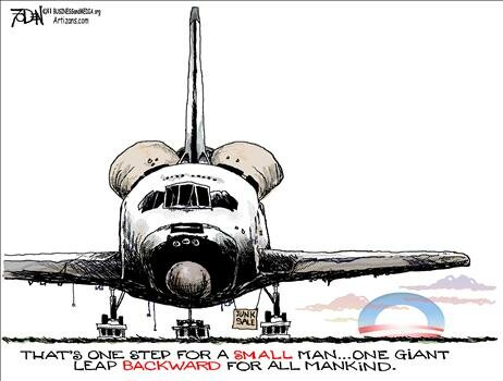 One small step backwards