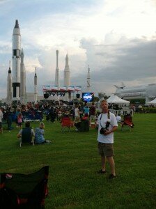 Larry and his rocket garden