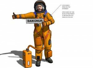 Astronaut hitchhiker credit Max Gruter